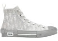 B23 High Top Logo Oblique Grey Monogram