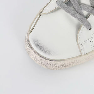 Golden Goose Super-Star Glitter Star Black Heel Tab