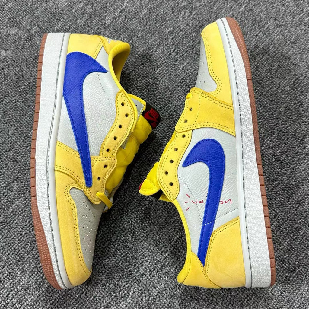 AJ1 Low Travis Scott Canary Yellow