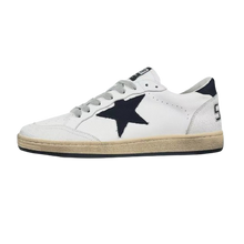 Load image into Gallery viewer, Golden Goose Ball-Star Black Star Black Heel Tab White
