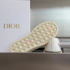 Saltwind Sneaker Doves & Roses Motif on White Cotton