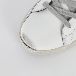 Golden Goose Ball-Star Suede Star Blue Heel Tab