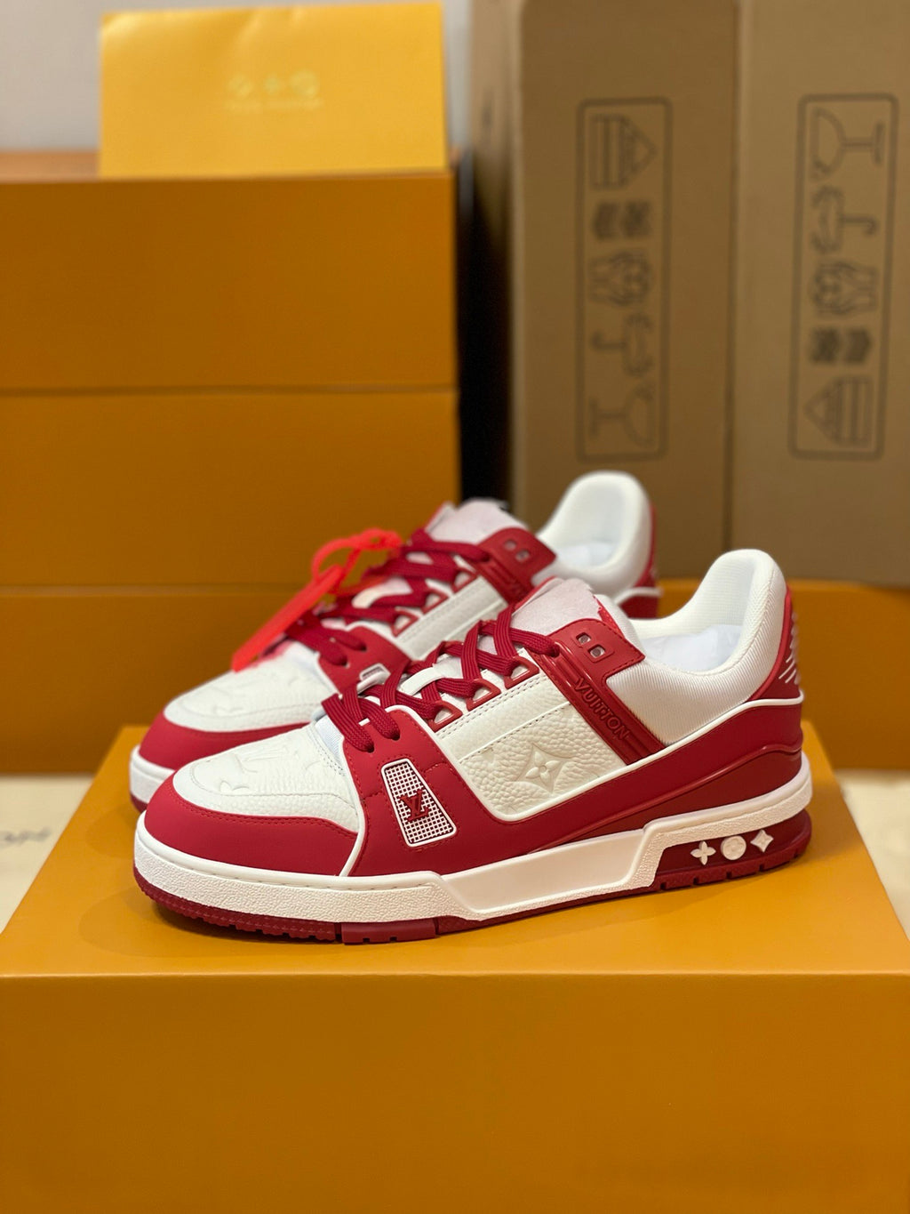 LV Trainers Red (Aids Collaboration)