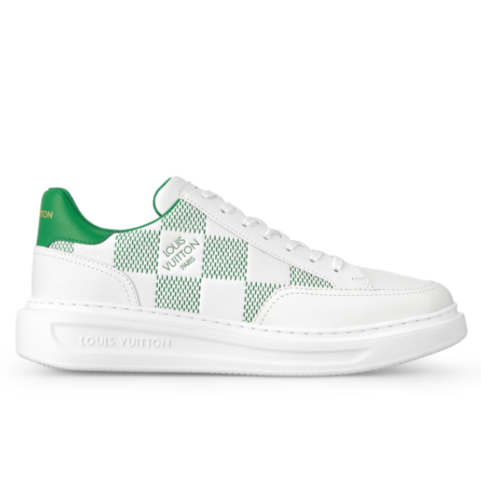 LV Trainers Beverly Hills Sneakers Green