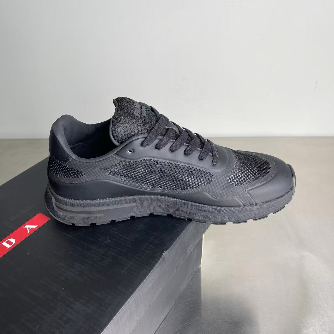 Prada Prax 2.0 Black Mesh