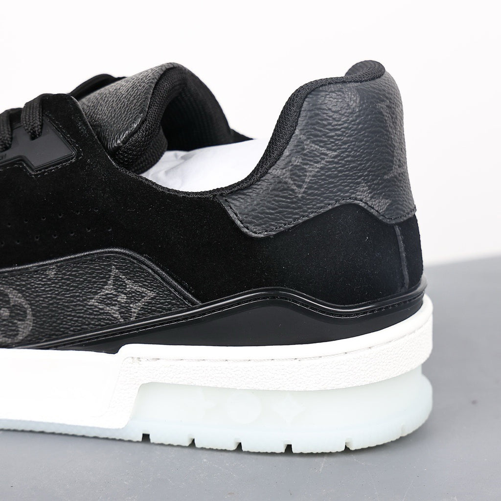 LV Trainers Monogram Black