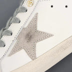 Golden Goose Super-Star Suede Star Black Matte Heel Tab