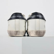 Load image into Gallery viewer, Golden Goose Super-Star Glitter Star Black Heel Tab
