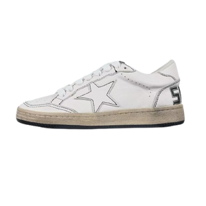 Golden Goose Ball-Star White Star White Heel Tab