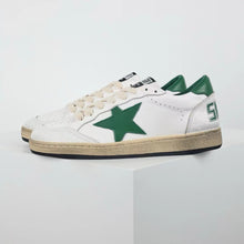 Load image into Gallery viewer, Golden Goose Ball-Star Green Star Green Heel Tab
