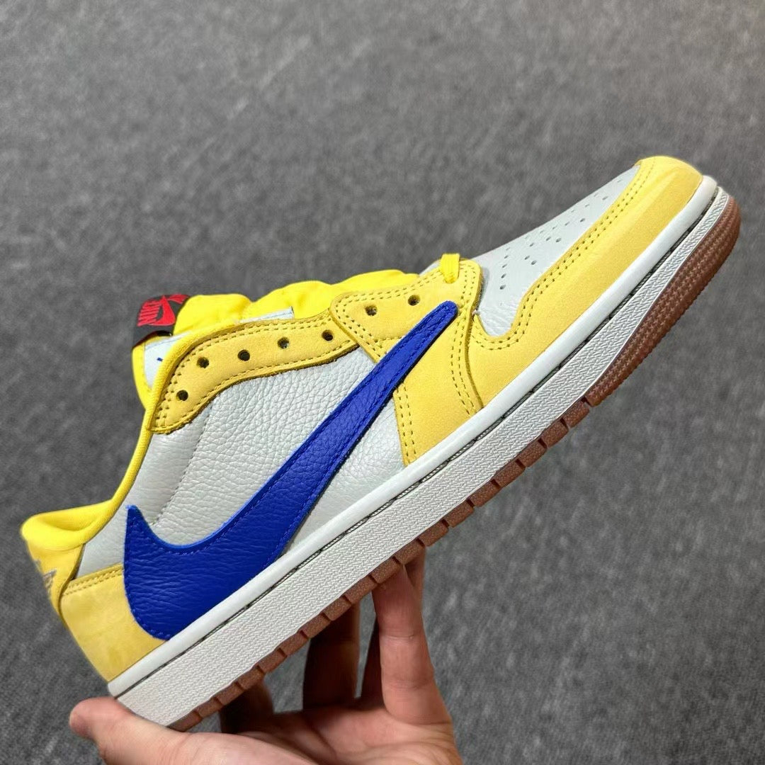 AJ1 Low Travis Scott Canary Yellow