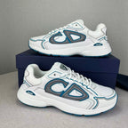 B30 White and Light Blue Mesh