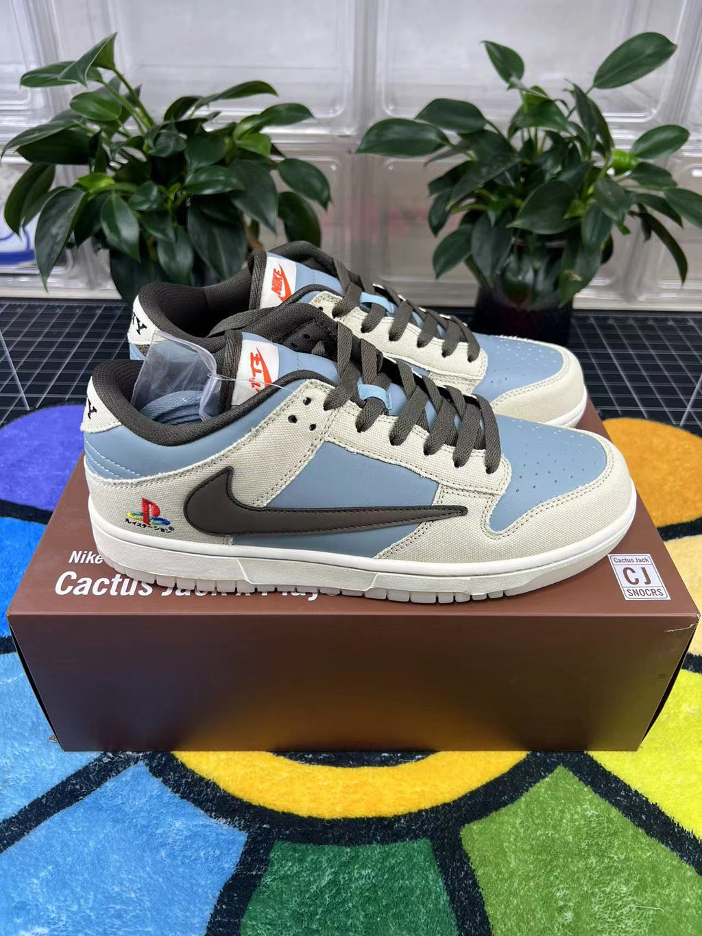 Dunk Low Travis Scott Cactus Jack x Playstation