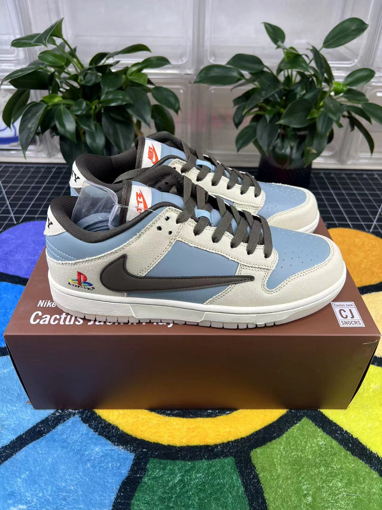 Cactus Jack Travis Scott Playstation Sneaker Jordan X Playstation