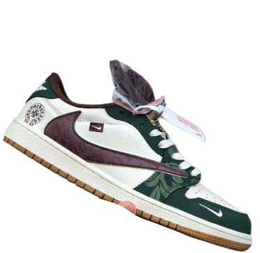 AJ1 Low Travis Scott x Chrome Hearts Customs