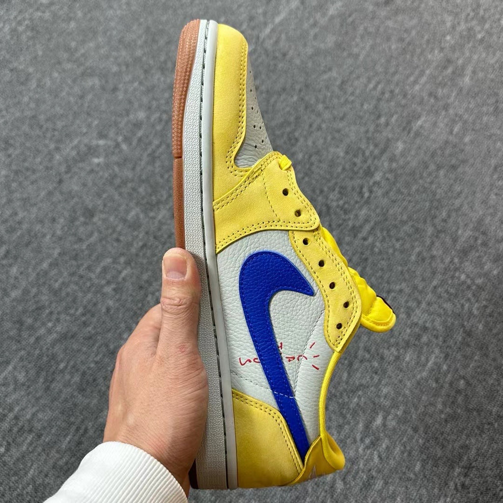 AJ1 Low Travis Scott Canary Yellow