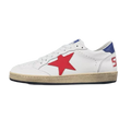 Golden Goose Ball-Star Red Star Blue Heel Tab