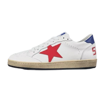 Load image into Gallery viewer, Golden Goose Ball-Star Red Star Blue Heel Tab
