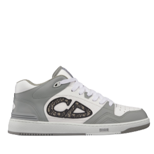 B57 Mid-Top Grey Oblique
