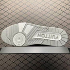 LV Trainers Velcro Denim Grey