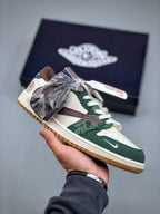 AJ1 Low Travis Scott x Chrome Hearts Customs