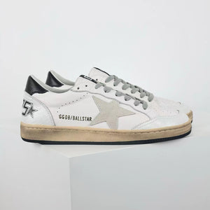 Golden Goose Ball-Star Suede Star Black Heel Tab