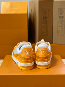 LV Trainers Monogram Denim Yellow