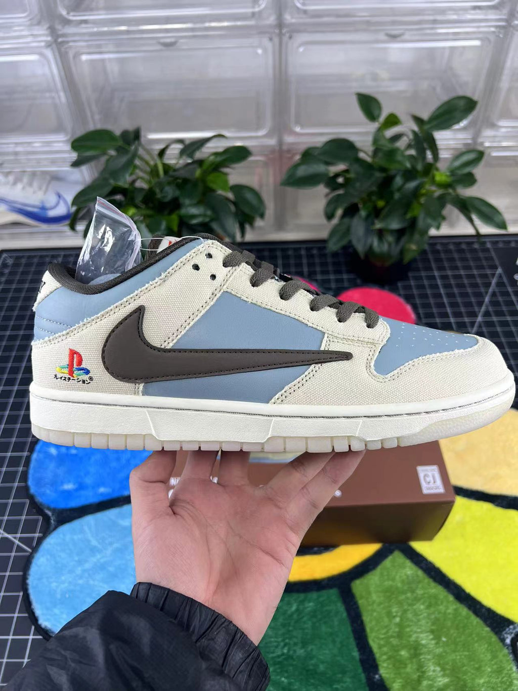 Dunk Low Travis Scott Cactus Jack x Playstation