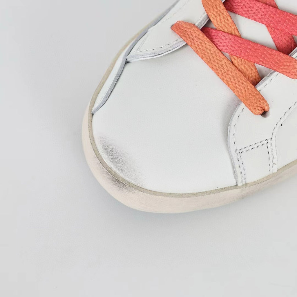 Golden Goose Ball-Star Glitter Silver Star Silver Heel Tab