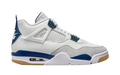 AJ4 SB Summit White/Navy