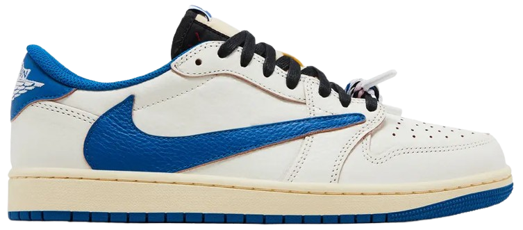 AJ1 Low Travis Scott x Fragment Military Blue