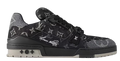 LV Trainers Black Denim