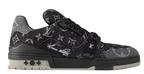 LV Trainers Black Denim