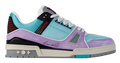 LV Trainers Blue Lilac