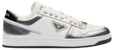Prada Downtown Metallic Silver