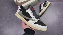 Load and play video in Gallery viewer, AJ1 Low Travis Scott Reverse Olive
