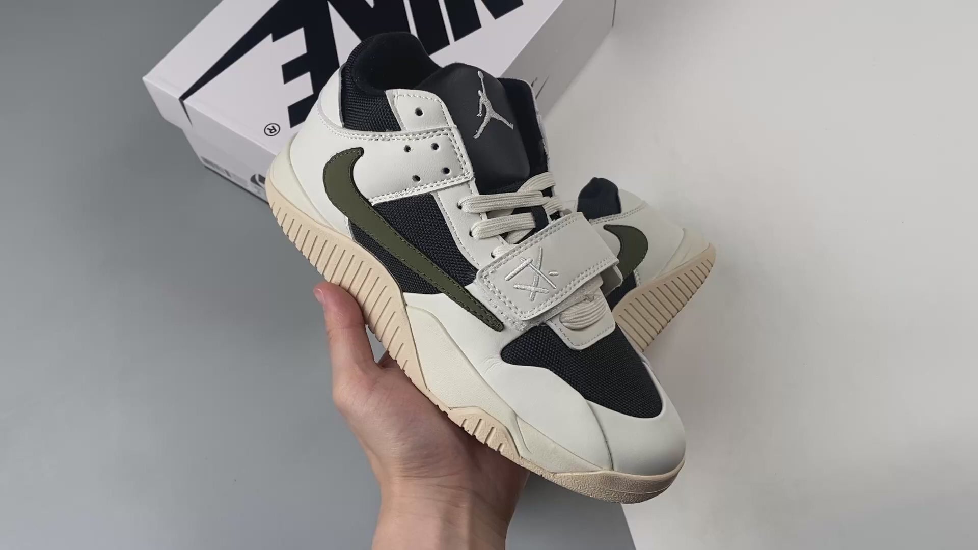 Jumpman Jack Travis Scott Cut The Check Olive – THE MINTED PROJECT