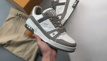 Load and play video in Gallery viewer, LV Trainers Grey
