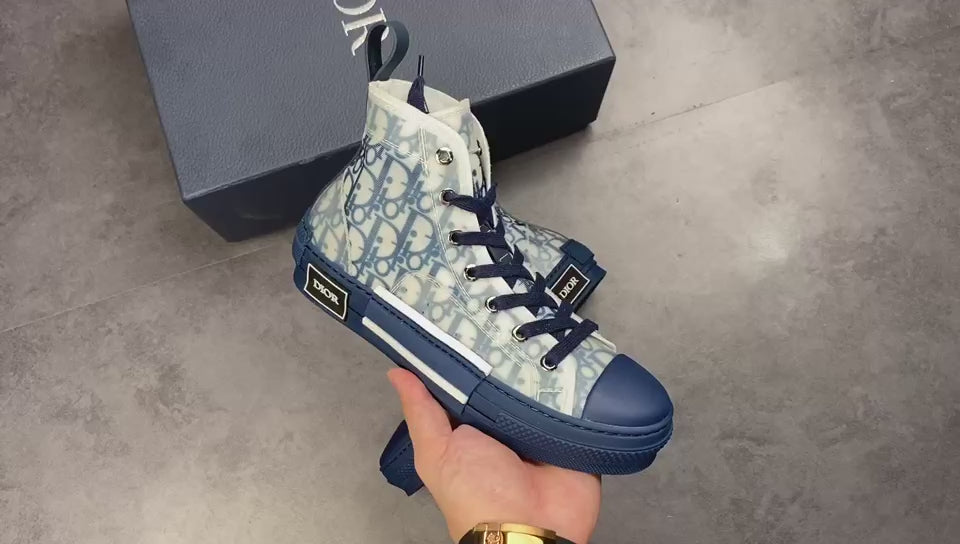 B23 High 'Oblique - Blue White'