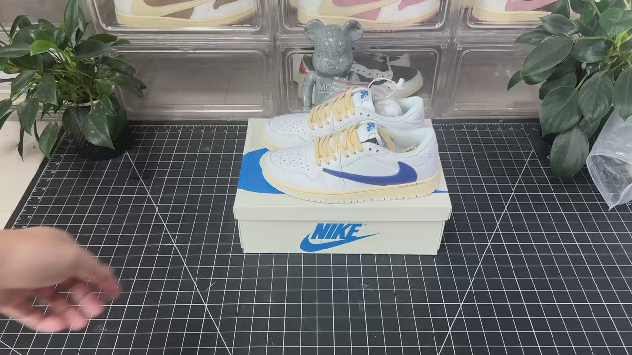 AJ1 Low Travis Scott x Fragment Blue Sail 2.0