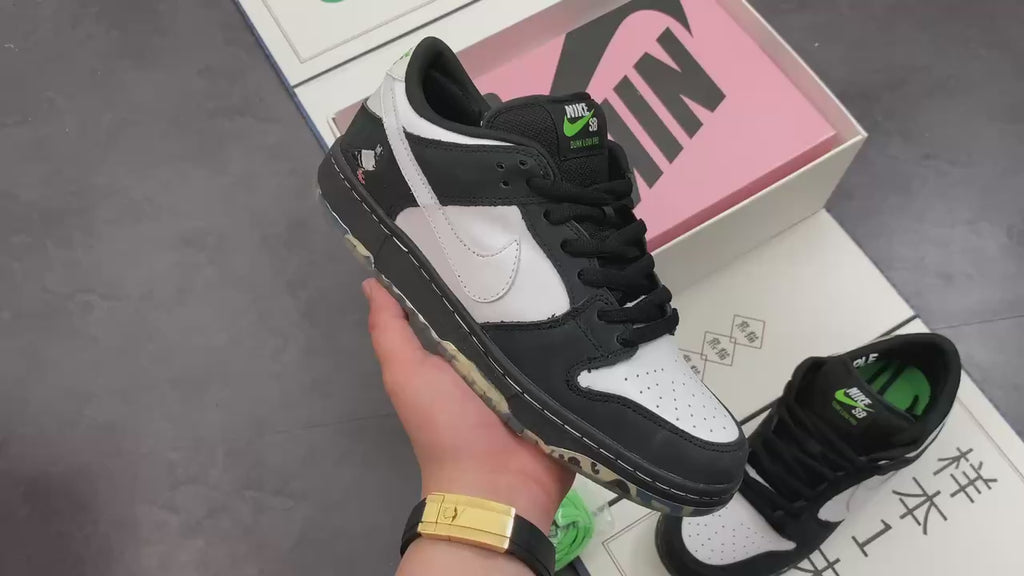 Jeff Staple x Dunk Low Pro SB 'Panda Pigeon'