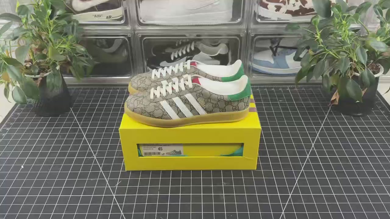 Gucci x Gazelle Beige Monogram