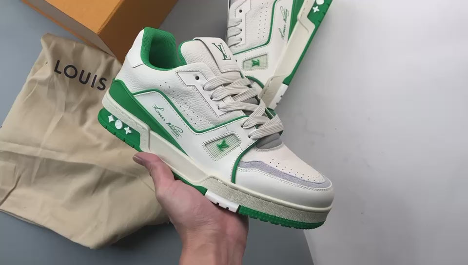 LV Trainers #54 Signature Green