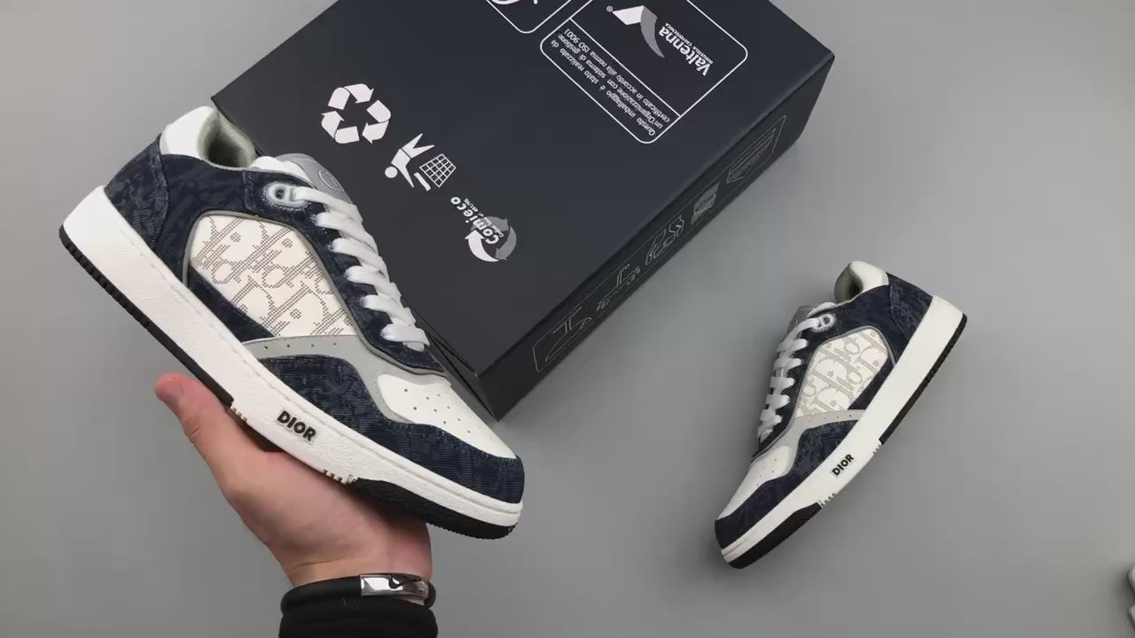 B27 Low-Top Blue Denim