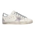 Golden Goose Super-Star Suede Star Silver Heel Tab