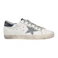 Golden Goose Super-Star Glitter Star Black Heel Tab