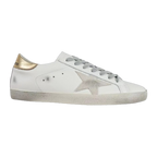 Golden Goose Super-Star Suede Star Gold Heel Tab