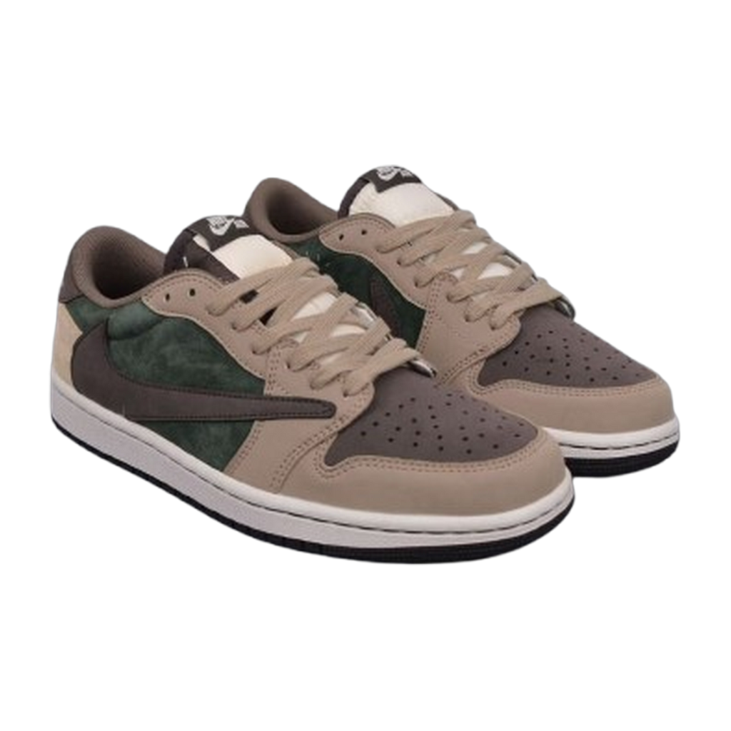AJ1 Low Travis Scott x Khaki Forest Customs