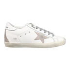 Golden Goose Super-Star Suede Star White Heel Tab