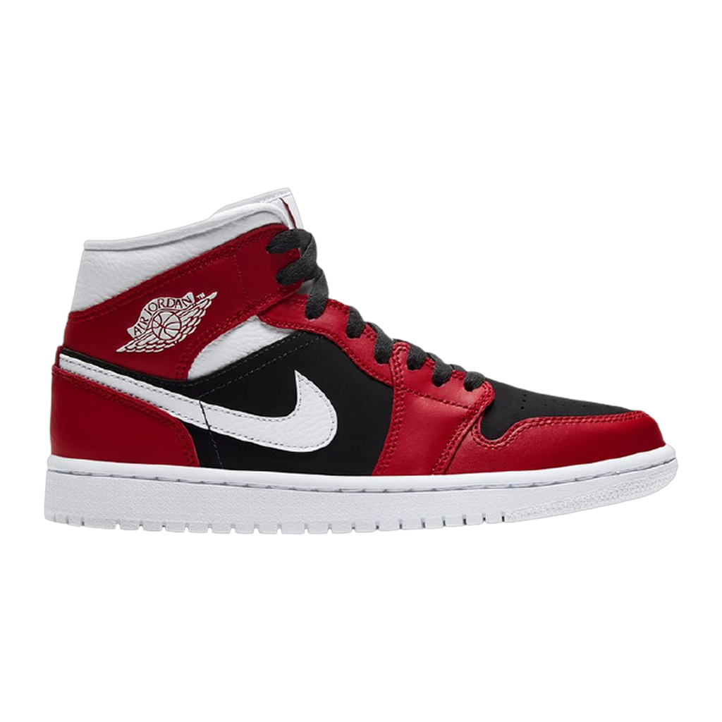 AJ1 Mid Gym Red Black